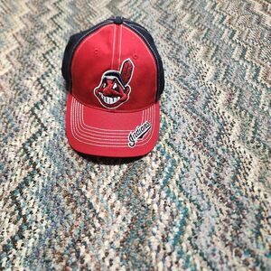 MLB Red and Navy Cleveland Indians Baseball Cap